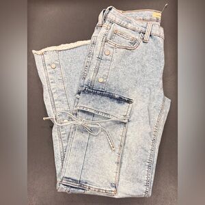 LOVE TRENDS CARGO FLARE JEANS